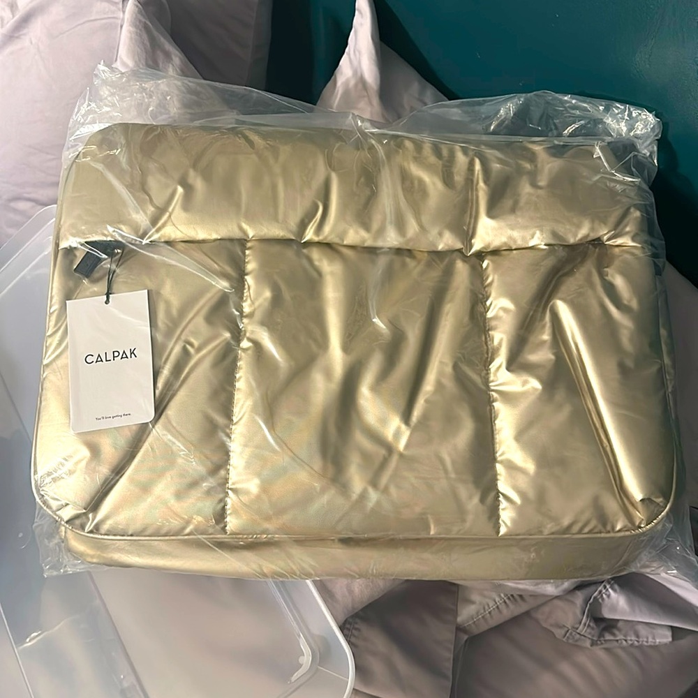 CalPak Luka Large Duffle - Gold